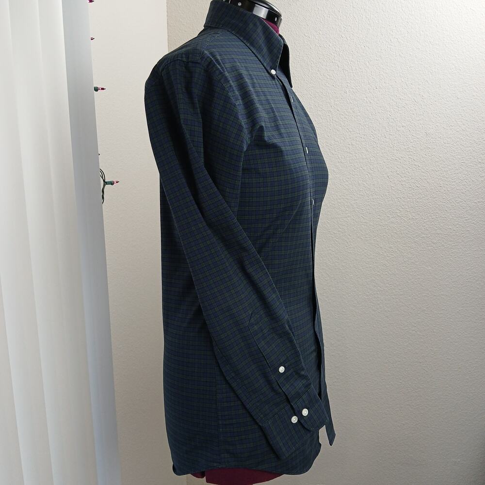 Ralph Lauren Slim Fit Non Iron Button-up Shirt Mens 16.5 34 / 35 LS repaired - Picture 5 of 16